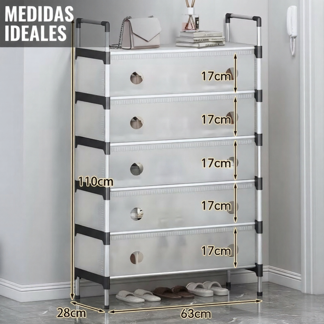 Zapatero 6 niveles OrganizaClean™